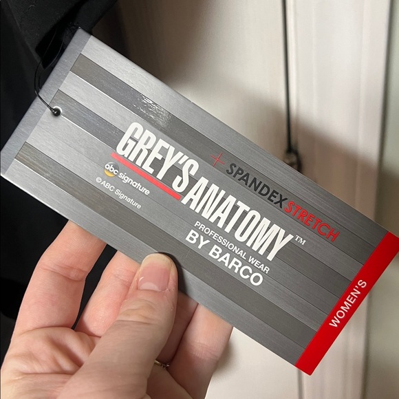 Grey's Anatomy Classic Black Scrub Set - Picture 3 of 4